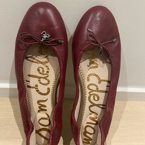 Maroon Sam Edelman Felicia Ballet Flat
